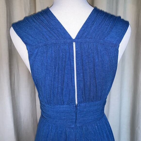 Plenty By Tracy Reese Space-dyed Blue Midi Dress - Picture 4 of 7